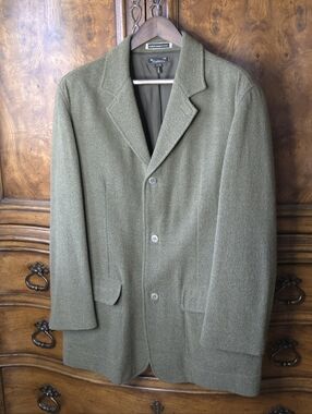 Tommy Bahama Olive Green Textured Sport Coat Blazer